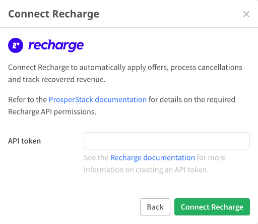 Connect Recurly