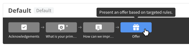 Flow steps