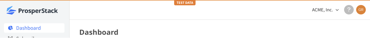 Test data
